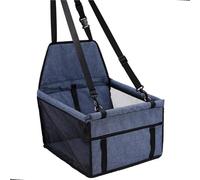 Asiento Perro Coche, Cama Perro Coche Bolsa Colgante con cojín for Asiento de Coche de Viaje for Gatos pequeños y medianos, Accesorios for jaulas.(Blue4)