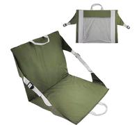 Asiento Plegable del Estadio - Cojín de Gradin portátil, Alfombrilla de Silla de Camping Ligera, Asiento de Evento al Aire Libre Compacto con cojín cómodo | Cojines de Apoyo para Deportes,