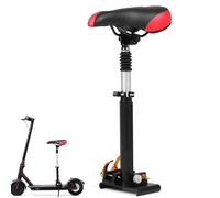 Asiento plegable para patinete, soporte mejorado para ciclismo, material transpirable | Fijación ergonómica para scooter, comodidad de larga distancia, portátil para hierros de montaje universales