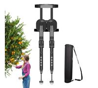 Asiento plegable portátil - Equipo de apoyo ergonómico invisible para sentarse, soporte portátil para silla, estabilidad manos libres con de bloqueo de 3 niveles y correas fuertes, taburete