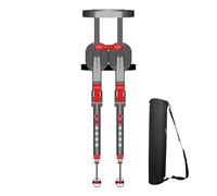 Asiento plegable portátil - Equipo de apoyo ergonómico invisible para sentarse, soporte portátil para silla, estabilidad manos libres con de bloqueo de 3 niveles y correas fuertes, taburete