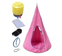 Asiento Pod | Con Cojín Max 150 Kg - Hamaca De Interior/Exterior Para Jóvenes, Multifunción Ajustable Cómodo - Para Salón, Jardín, Terraza, Balcón, Césped Y Dormitorio