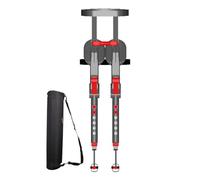 Asiento portátil plegable invisible, taburete de pesca invisible al aire libre, asiento ergonómico de pierna portátil, 3 engranajes ajustables para barberos, chefs