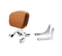 Asiento Respaldo multiusos para motocicleta, apto para Harley Dyna Softail Breakout Sportster XL 883 Touring Road King Cojín de asiento(10 S D H 18-25)