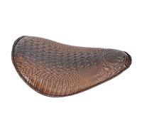 Asiento retro de motocicleta, cojín de ciclismo de sillín de motocicleta Cojín para sentarse con soporte de montaje de resortes Se adapta a la mayoría de motocicletas