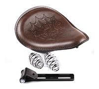 Asiento Solo Bobber Skull con muelles Yamaha XVS 1100/650 A Drag Star Classic, XVS 1100/125/ 650/250 Drag Star, XVS 1300/950 A Midnight Star, XVS 1300 Custom, XVZ 1300 A Royal Star marrón