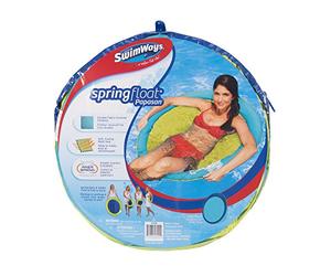 Asiento Spring Float estilo Papasan SwimWays 6038064, colores surtidos