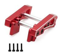 Asiento trasero de aluminio con ángulo ajustable para coche RC ARRMA 1/14 Typhon GROM 223S RC (rojo)