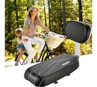 Asiento Trasero De Bicicleta Para Niños - Cojín De Respaldo Para Bicicleta Para Niños, Portaequipajes Montado En Bastidor De Montaña | Reposabrazos De Seguridad Universal, Reposapiés, Accesorio Para P