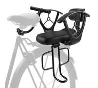 Asiento trasero para bicicleta, asiento trasero ajustable, con reposabrazos y reposapiés de seguridad, asiento de seguridad para niños de 2 a 6 años, adecuado para bicicletas con portaequipajes