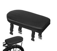 Asiento trasero para bicicleta, cojín de pasajero para bicicleta de cualquier camino, asiento trasero antideslizante para uso urbano, familiar, bicicleta de montaña, scooter y ocio