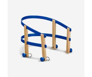 Asiento Trineo Madera Azul Júnior Davos Talla única