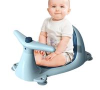 Asientos de baño para bebés sentados, asientos de baño para bebés 6-12 meses,Asiento seguro contra el baño anti-slip con de ballena - Productos de seguridad de baño para niños en casa Viajes Piscina d