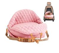 Asientos de coche para perros - Correa ajustable impermeable, asiento de coche para cachorro transportador de perro, para Pit Animal Gato Camping Viaje Road Trip Vehículo SUV