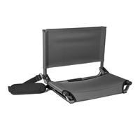 Asientos de estadio de acero plegable portαtil de Cascade Tech Cascade para gris regular - 17 """"