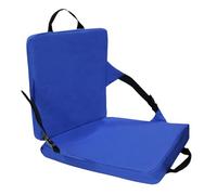Asientos del estadio con respaldo, asiento del grada,Colegio de gradas | Cojín de piso al aire libre plegable para juegos de fútbol de béisbol viajes para acampar en el bote de picnic de playa Kayak T