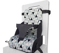 Asientos Elevadores para Bebés de 6 Meses a 3 Años Asiento Elevador de Viaje para Bebés Cojín Elevador para Niños de 6 Meses a 3 Años (Triángulo minimalista)