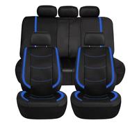 Asientos Fundas Asientos Coche Cuero,para Citroen C5 aircross 2017-2022(Down) Impermeables Juegos De Cubreasientos Interior Accesorios,B