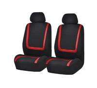 Asientos Fundas Asientos Coche para Mazda 3/6/2/5/8/CX4 /CX5/CX30/CX3 /CX7 /Atez/Encore, Funda Protectora Tela para Cojines Asientos Coche Juego de Fundas Asientos de Coche,B/Red