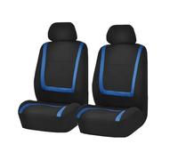 Asientos Fundas Asientos Coche para Seat Leon 1M 1P FR 1P 5F Sportstourer Kombi, Funda Protectora Tela para Cojines Asientos Coche Juego de Fundas Asientos de Coche,C/Blue