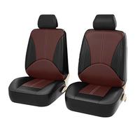 Asientos Fundas Asientos Coche Para SEAT Leon/Leon ST KL 5F 1T 1M 2016-2019 2020 2021 2022 2023 2024 2025,Cuero Delanteros Cubreasientos Impermeables Juegos De Cubreasientos Interior Accesorios