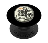 Asigna al Mariscal Que escupe Fuego PopSockets PopGrip Adhesivo