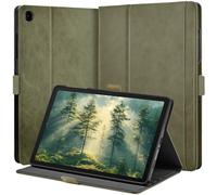 AsileCuir Funda para tablet Samsung Galaxy Tab A11+/A11 Plus/A9+ Plus 5G de 11 pulgadas 2025/2023 (SM-X230/X235/X236/X210/X216/X218u) con bolsillo, cierre magnético, cubierta multiángulo, apagado y