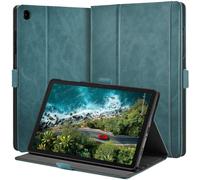 AsileCuir Funda para tablet Samsung Galaxy Tab A11+/A11 Plus/A9+ Plus 5G de 11 pulgadas 2025/2023 (SM-X230/X235/X236/X210/X216/X218u) con bolsillo, cierre magnético, cubierta multiángulo, apagado y