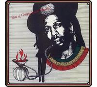 ASIOADWNA Gregory Isaacs - Letrero de metal con texto en inglés "Best Of Gregory Isaacs Volumen 2", estilo vintage de música rock, decoración de pared, letrero de lata para gimnasio, piscina, bar