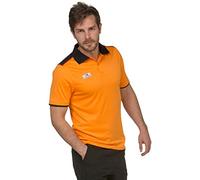 Asioka 108/17 Polo Técnico Combinado de Manga Corta, Unisex Adulto, Mandarina, L