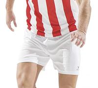 Asioka 90/08 Pantalón Corto Técnico Deportivo, Unisex Adulto, Blanco, XXL