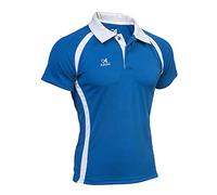 ASIOKA Roma, Camisa De Polo Hombre, Royal/blanco, XL