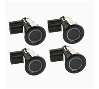 Asistencia Aparcamiento 4 Sensores Estacionamiento PDC para Automóvil 25994-ENF0E para ASX para Lancer para Sportback para Outlander II 25994-1BA1E Sensores Alerta Sonido(Front Black)