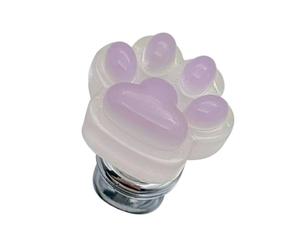 Asistencia de botón de descarga de inodoro, botón de descarga de inodoro,Ayuda de botón de descarga luminosa - Protector de uñas largas de Cat Claw, herramienta auxiliar viva para el baño