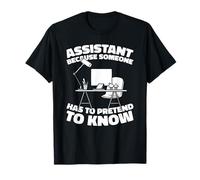 Asistente - Apoyo Administración Organización Asistente Camiseta