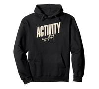 Asistente de Actividad Trabajador de Terapia recreativa Sudadera con Capucha