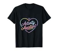 Asistente de Actividades Divertido Corazón Diciendo Mujeres Hombres Mordaza Camiseta