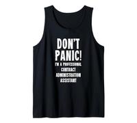 Asistente de administración de contratos Camiseta sin Mangas