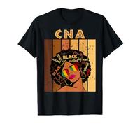 Asistente de enfermería Certificado por CNA Mes de la Historia Camiseta gráfica económica
