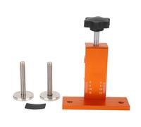 Asistente de Instalación de Puertas de Armario, Soporte Ajustable en Aleación de Aluminio para Placas de 7-37mm - Instalación Precisa y Rápida, Material Resistente para