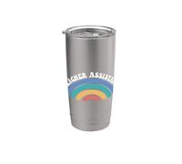 Asistente de Maestro Educador Escolar Maestro Vaso térmico de acero inoxidable de doble pared