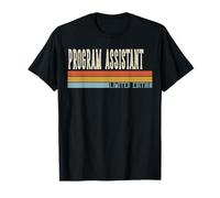 Asistente de Programa Semana Retro Vintage Día de Regreso a Clases Camiseta