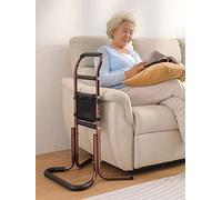 Asistente de soporte de silla, asistencia de elevación de asiento para personas mayores Rieles de cama Barra de agarre de bastón para cama Accesorios para discapacitados Soporte Ayudas de movilidad