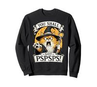 Asistente del Gato Naranja No lo harás PSPSPS Fantasía Magic Lover Sudadera