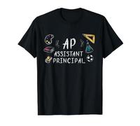 Asistente Director de la Escuela Liderazgo Ap Estilo Educador Camiseta gráfica económica