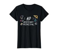 Asistente Director de la Escuela Liderazgo Ap Estilo Educador Camiseta gráfica económica