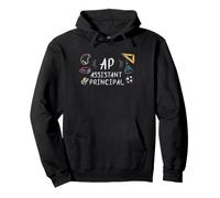 Asistente Director de la Escuela Liderazgo Ap Estilo Educador Sudadera con Capucha
