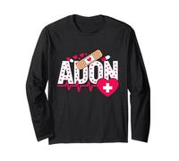 Asistente Enfermera Directora Apreciación Enfermera Semana ADON Manga Larga