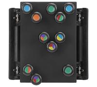 Asistente inteligente de acordes para guitarra, ideal para principiantes y avanzados, con 30 técnicas de digitación, diseño ergonómico negro y fácil transporte
