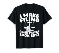 Asistente Legal - Abogado Funcionario Secretario Judicial Camiseta